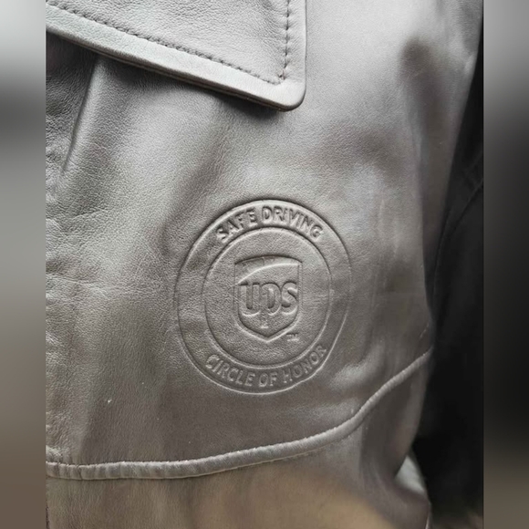 Leather Bomber Jacket - Picture 2 of 6